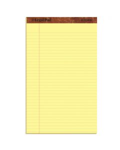 24 Pack Legal Pad Writing Pads 8.5 X 14 Inch Wide Ruled Writing Pad Yellow  50 Sh