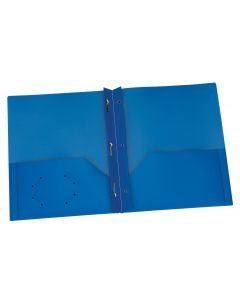 Green 72361 Folders with Pockets Five Star 2-Pocket Folders with Prong Fasteners 