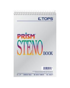 TOPS Gregg Ruled Reporter's Notebooks - 4x8 Inch 70-Sheet Pads (12 Pack)
