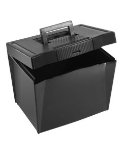 Pendaflex Economy File Box, Black, 10-7/8