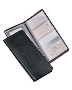 Cardinal Sewn 96 Card File, Black