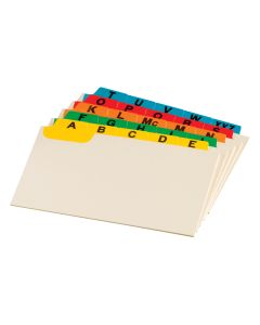 Manila Dividers - Dividers - Index Cards