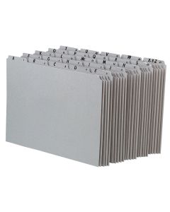 Pendaflex Alphabetical File Guide Sets, Letter size, Gray