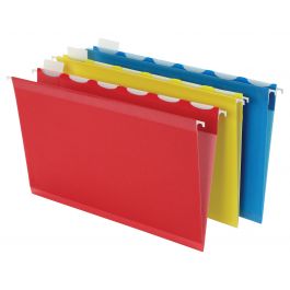 Pendaflex Ready-Tab Reinforced Hanging Folders, Legal, 6 Tab, 100/CT