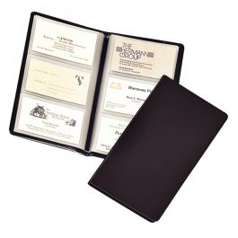 Cardinal Sealed 72 Card File, Black