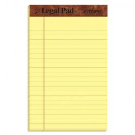 TOPS The Legal Pad Writing Pads, 5