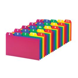 oxford poly index card binder Oxford Durable Poly Index Card Binder with D-Rings, Note Pocket, 3"" x 5"", Assorted Colors, 50 Cards Included"