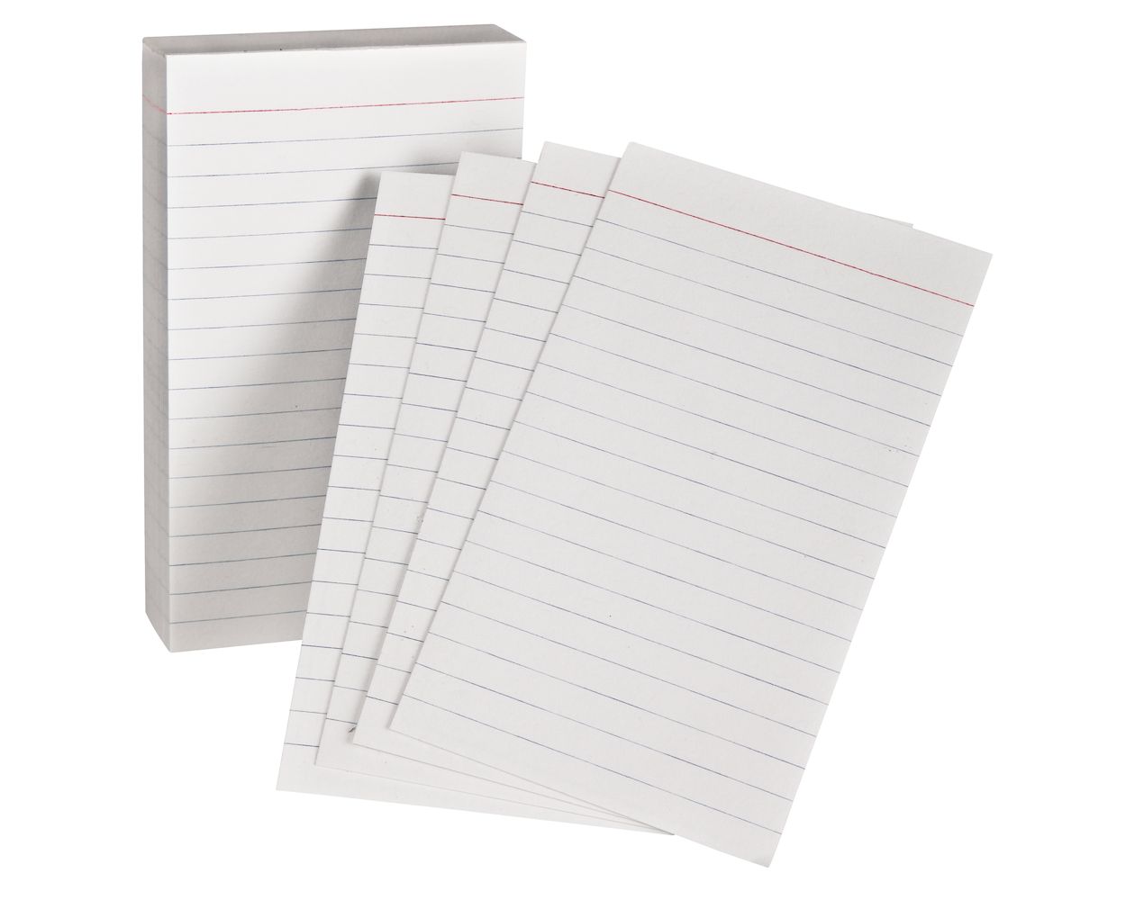 Oxford Padded Memo Index Cards, White, 5 x 3, 100 per pack