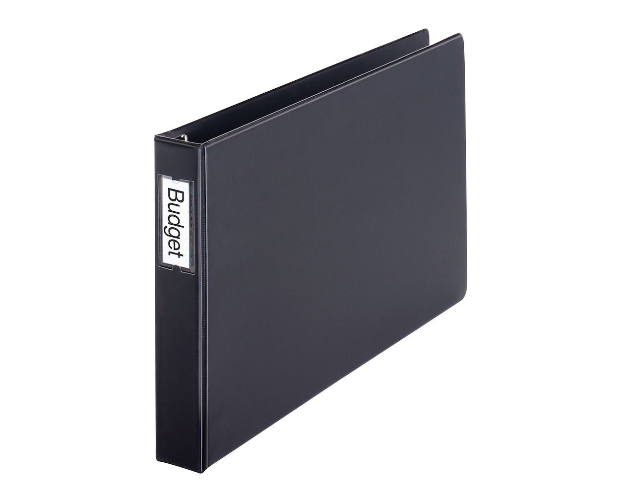 11x17 Binder Black Vinyl Panel with top opening pockets Featuring