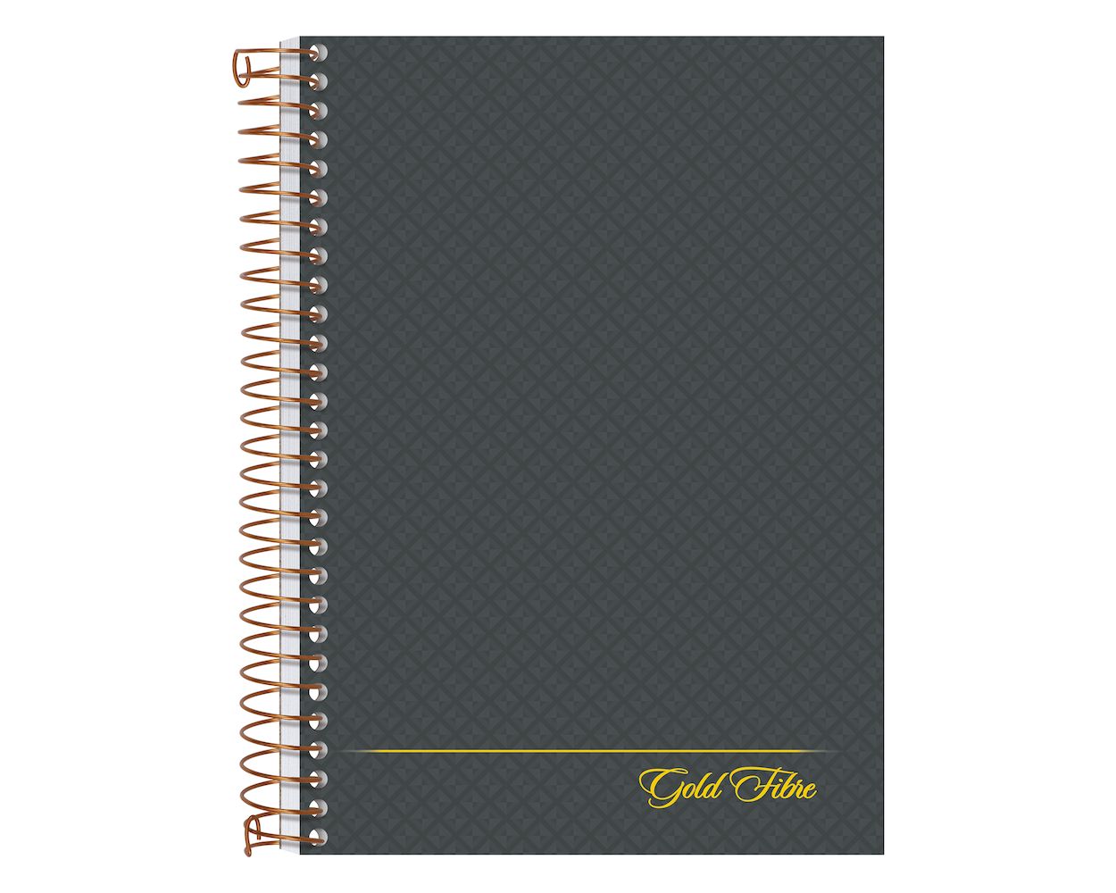 Ampad® Gold Fibre® Personal Notebook, 5" x 7", College Ruled, Gray Cover, 100 Sheets TOP20803R-BULK