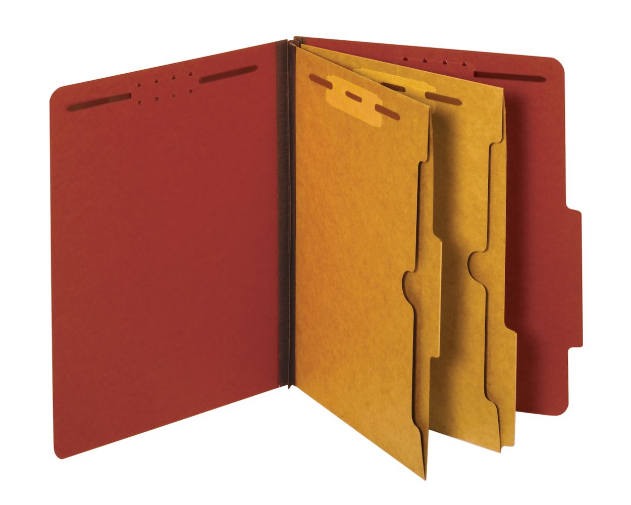 thumbnail image 2 of Pendaflex Recycled File Folders With Divider - Letter Size Classification Folders, Box Of 10 2 of 10