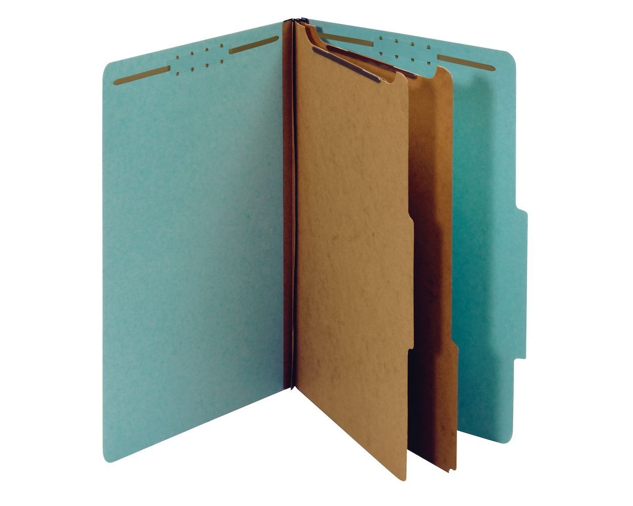 thumbnail image 2 of Pendaflex Recycled File Folders - Letter Size Classification Folders With Fasteners 2 of 13