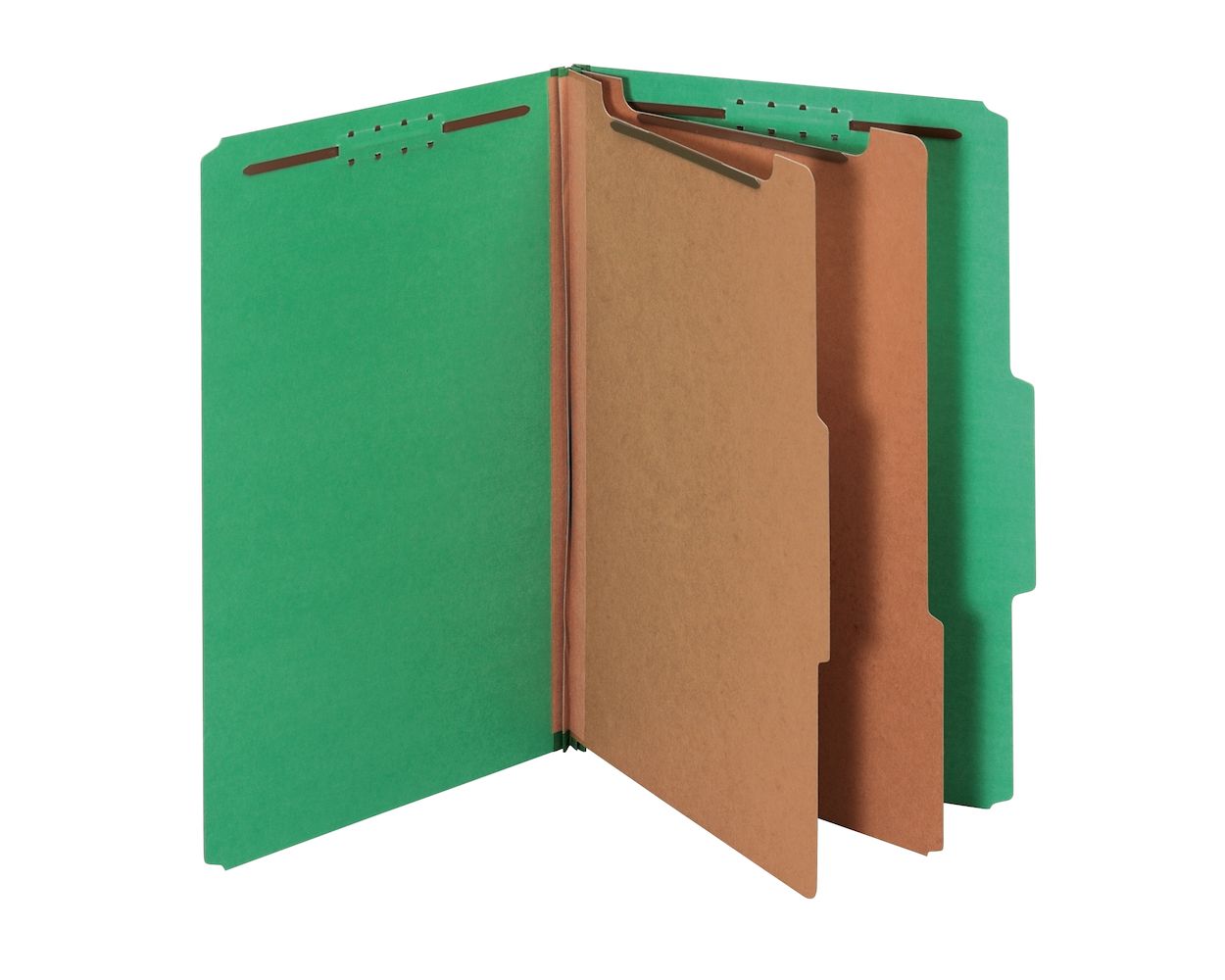 thumbnail image 2 of Pendaflex Recycled File Folders - Letter Size Classification Folders With Fasteners 2 of 13