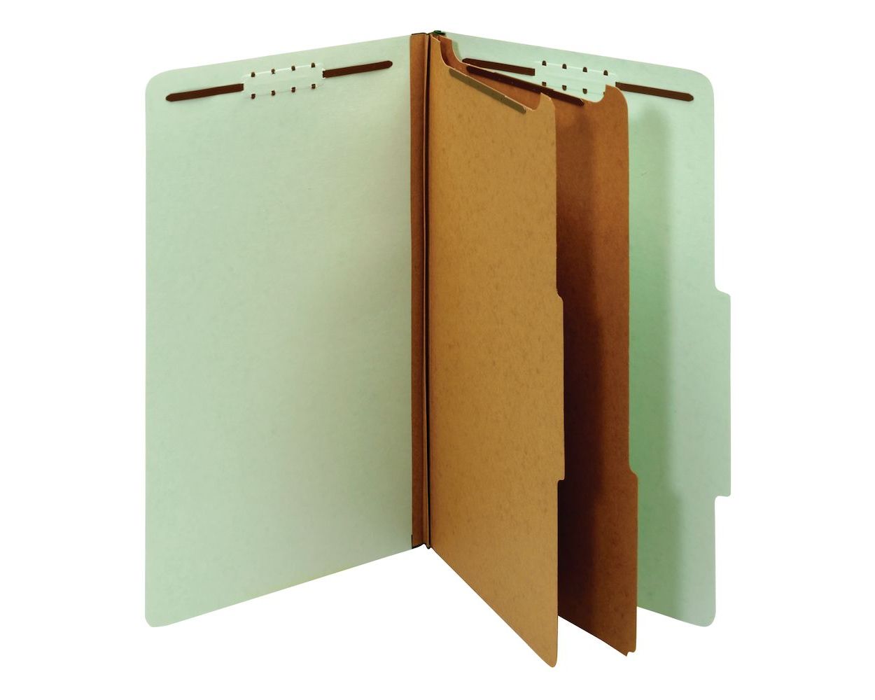 Pendaflex Classification Folders, 100% Recycled, 2 Dividers, Embedded ...
