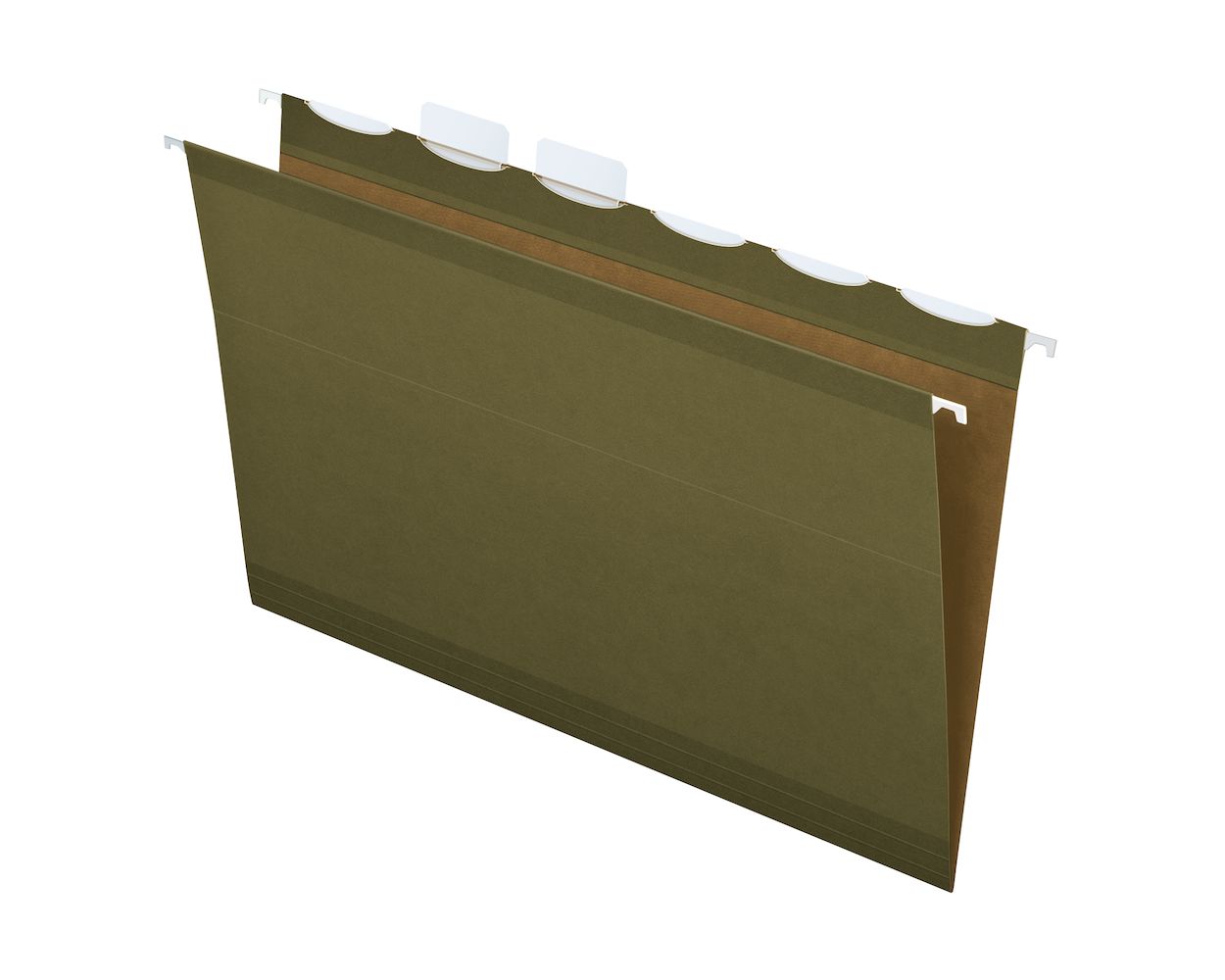 Pendaflex Ready-Tab Hanging File Folders 2/" Capacity 1//5 Tab Letter Assorted 20