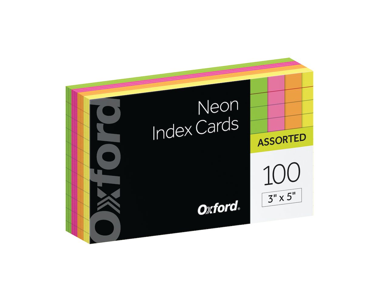 Oxford Unruled Index Cards, 4 x 6, White, 100/Pack (OXF40)