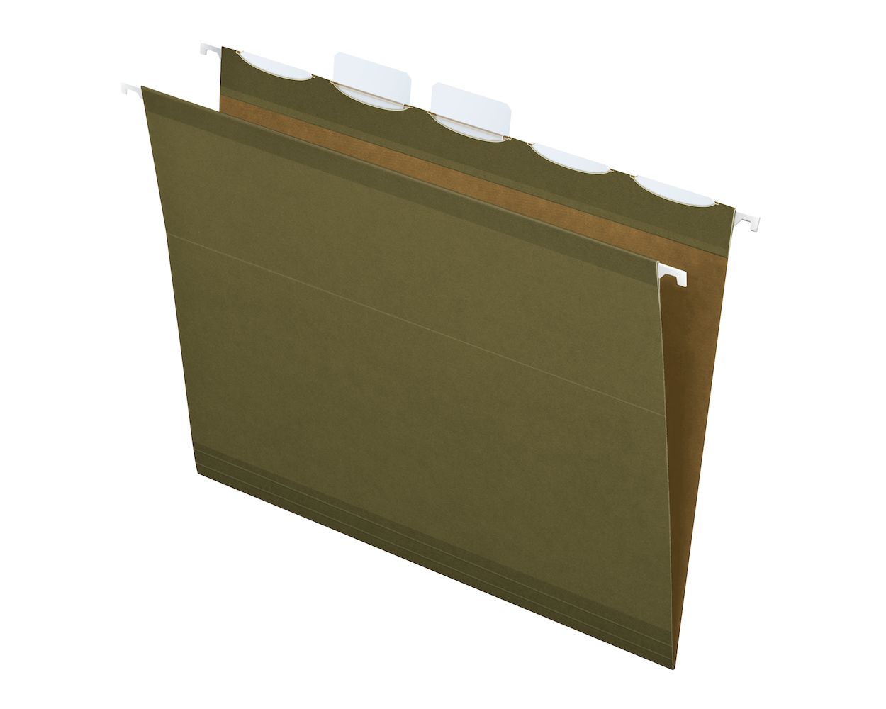 Pendaflex® Ready-Tab™ Reinforced Hanging Folders, Letter Size, Standard  Green, 21 Tab, 221/BX Within Pendaflex Label Template