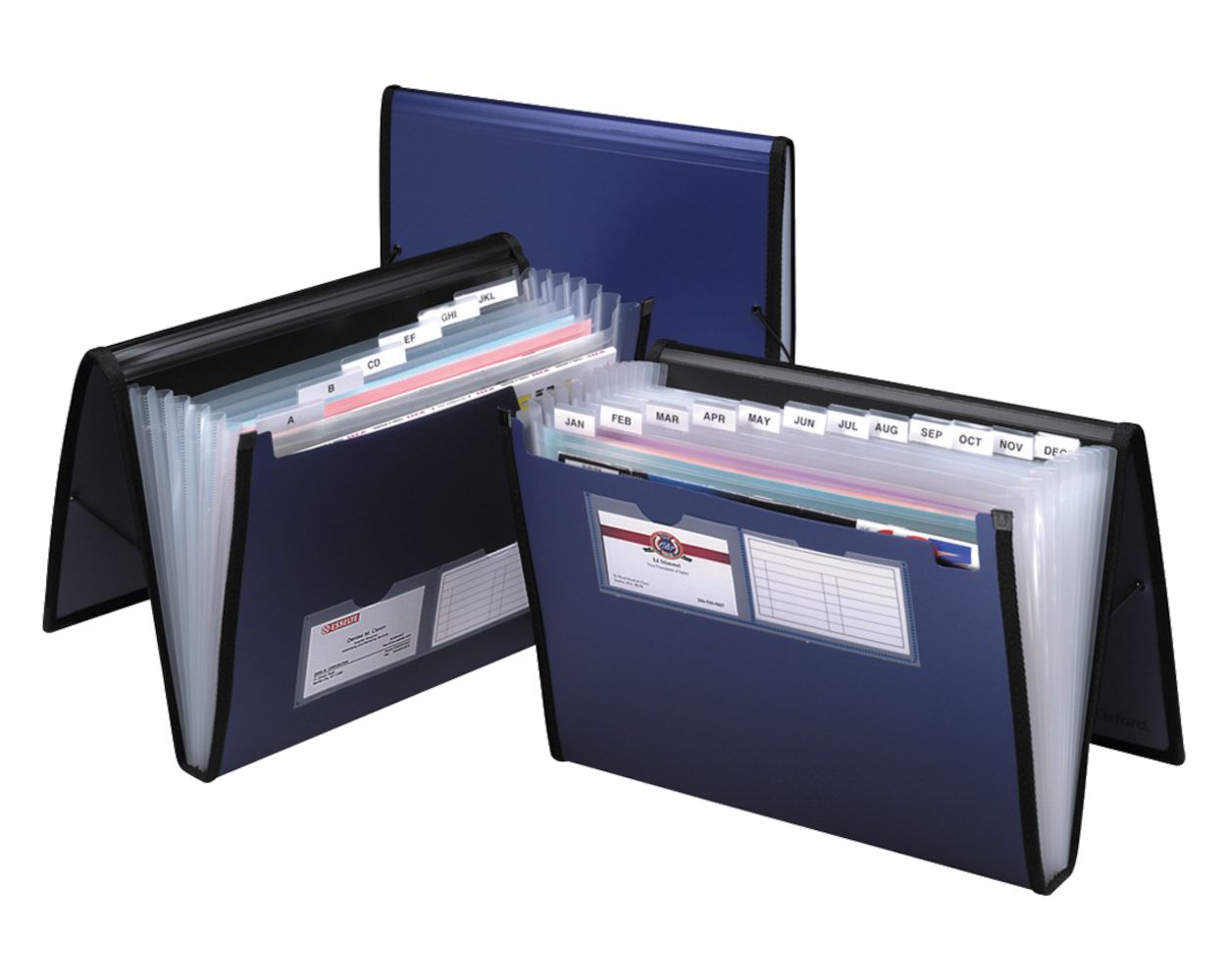 7 Pocket Professional Organizers, Letter size, Blue PFX52670EE-BULK