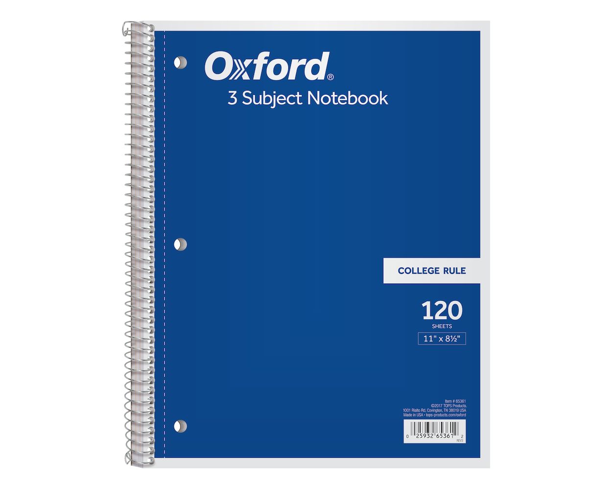 Oxford Notebook 