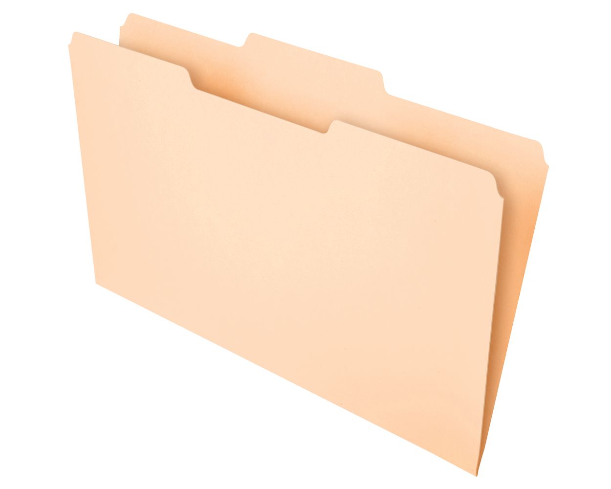 First Position 1/3 Cut Letter Pendaflex Essentials 752131 File Folders Top Tab Manila 100/Box