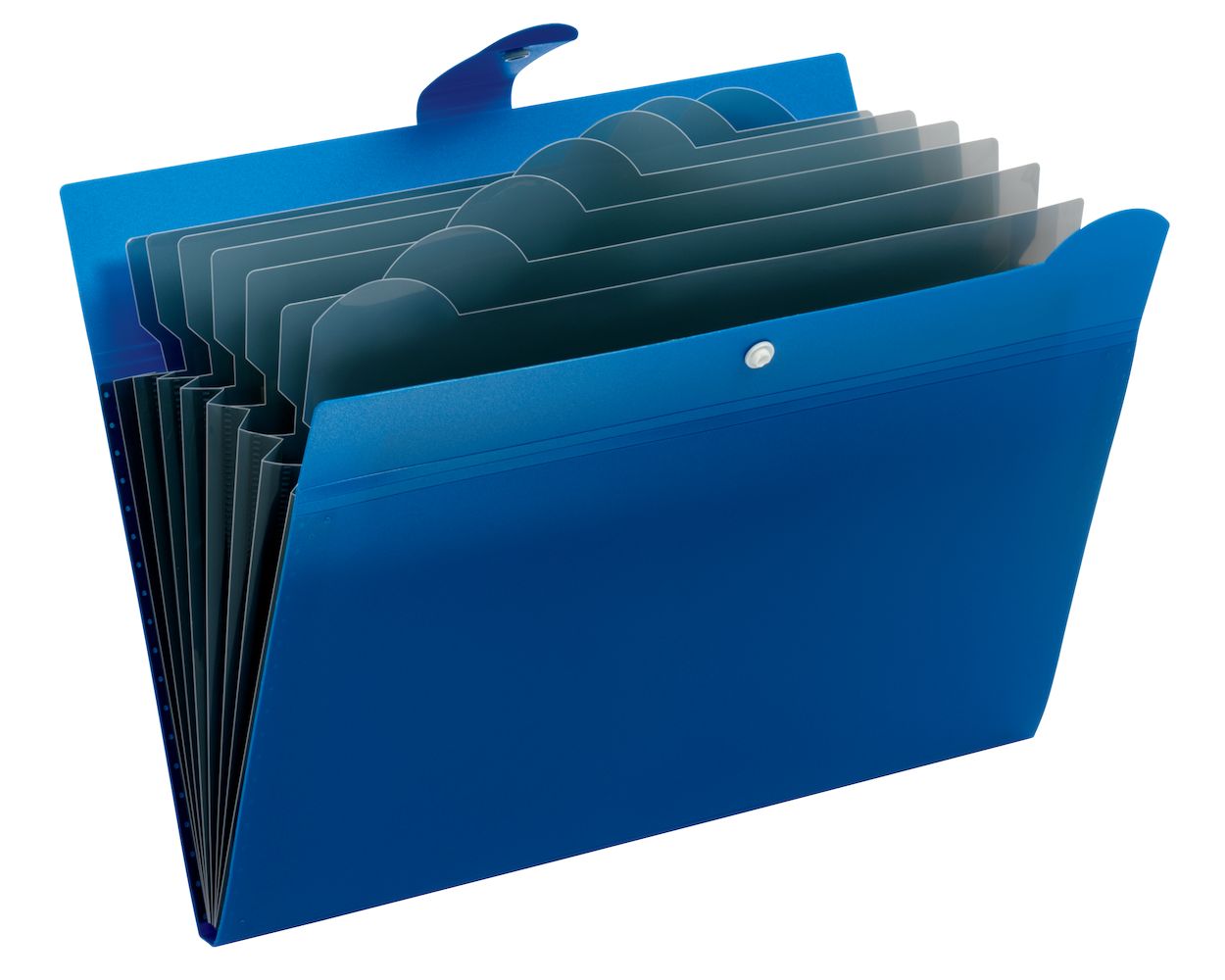 File Folder Marbig Professional Antimicrobial Expanding File 6 Pockets PP  A4 Aqua Blue Pack 6 Document Folder, image size:1250x1000