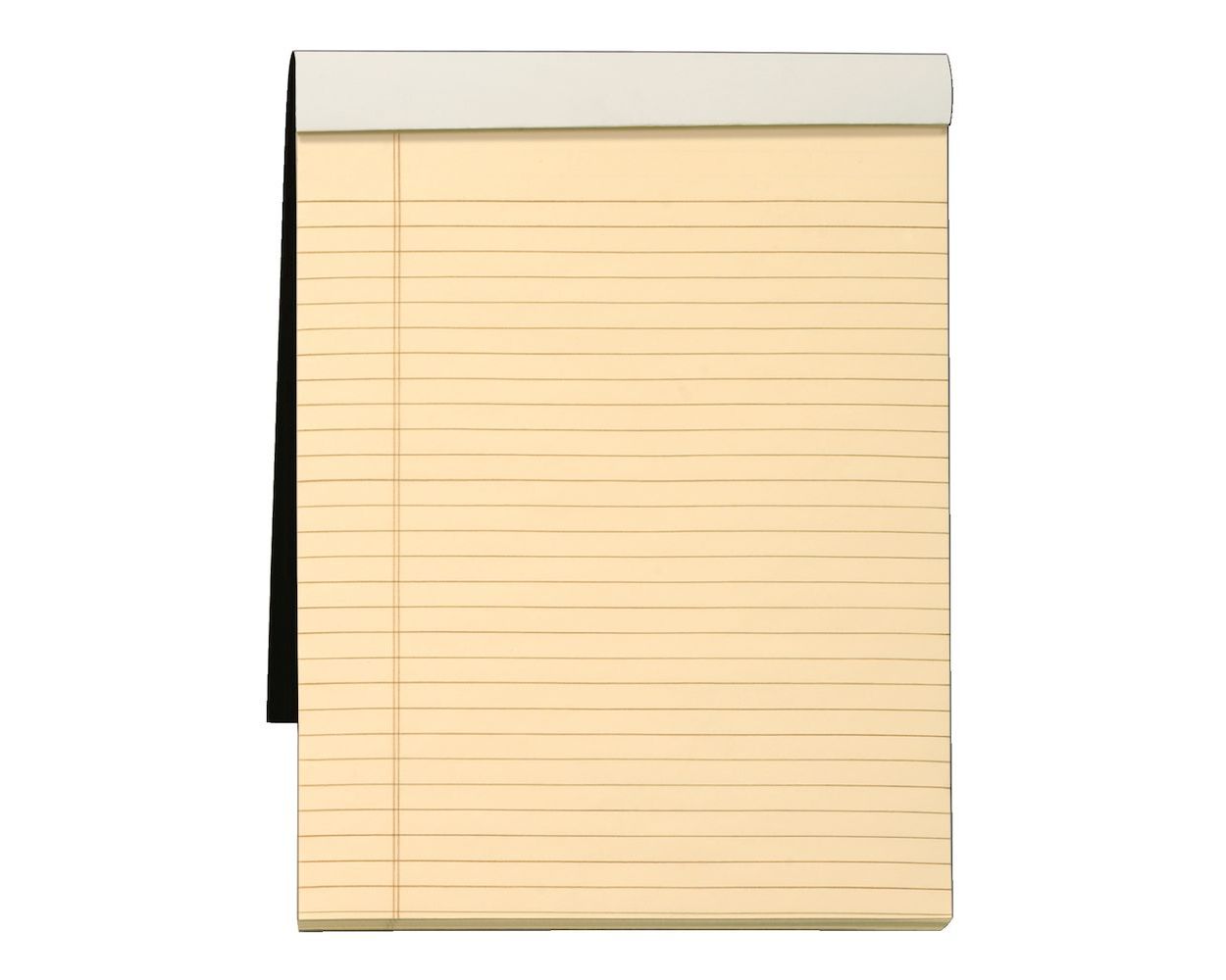 Wholesale Writing Pads: Discounts on Docket Gold Writing Tablet, 8-1/2" x 11-3/4", Perforated, Ivory Paper, Black Covers, Legal/Wide Rule, 70 SH/PD TO