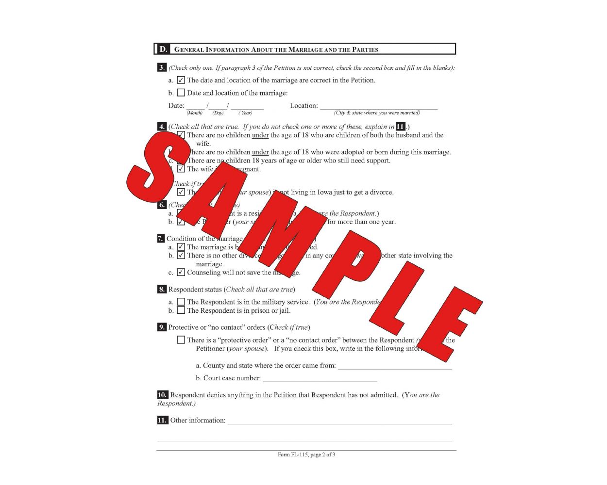 Iowa Divorce without Minor Children Custom Online Legal Form iowa-divorce-without-minor-children-custom-online-legal-form