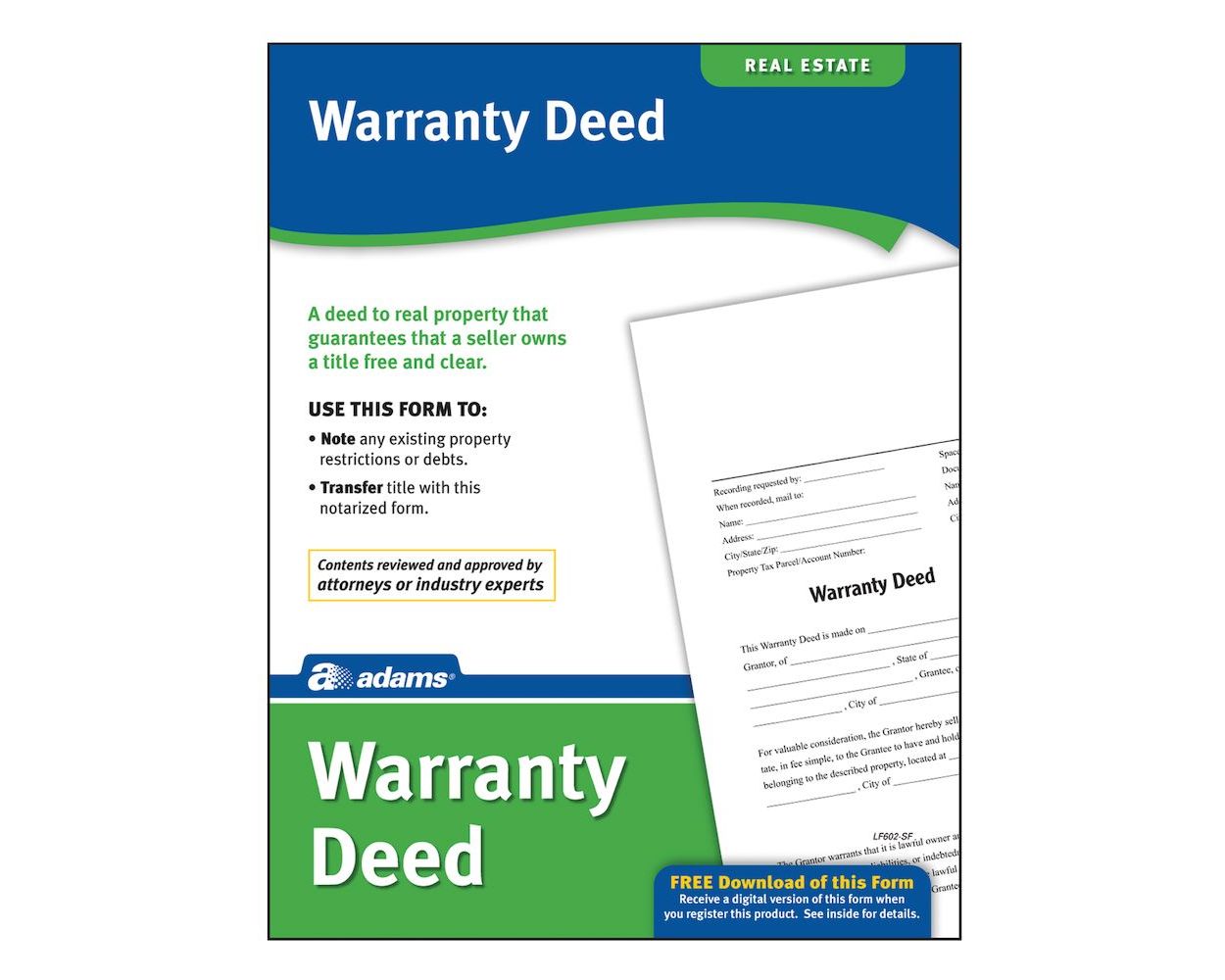 adams-warranty-deed-forms-and-instructions