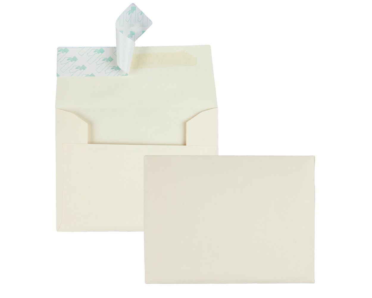 4-3/8 x 5-3/4 Quarter Fold Sized Envelopes 24lb White 100 per Box Envelopes with Self Seal Closure 