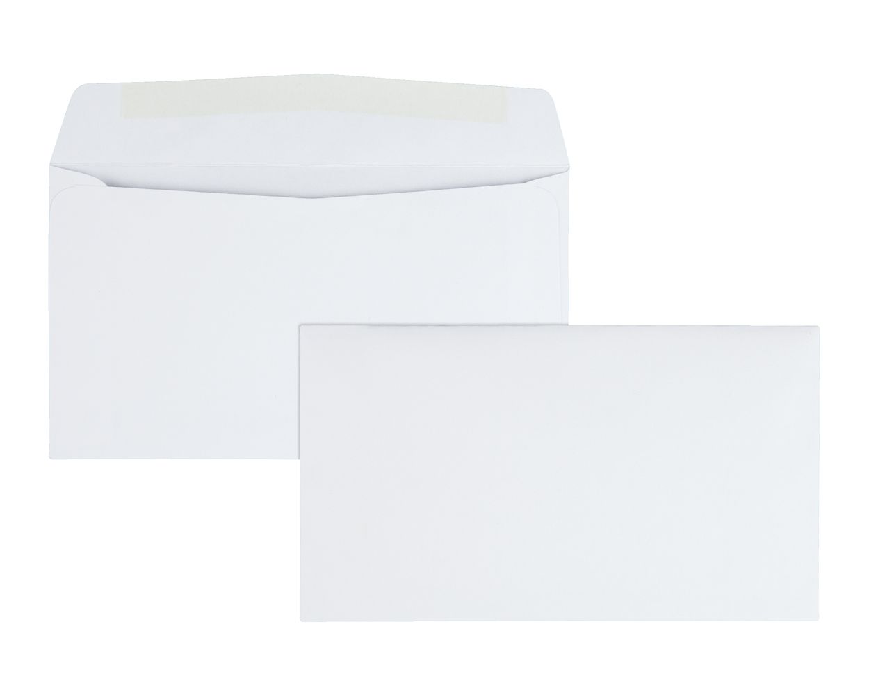 5-3/8 x 6-1/2 500 per Box 24 lb White Wove #6-3/4 Business Envelopes with a Gummed Flap for Standard Remittance Business Mailing 
