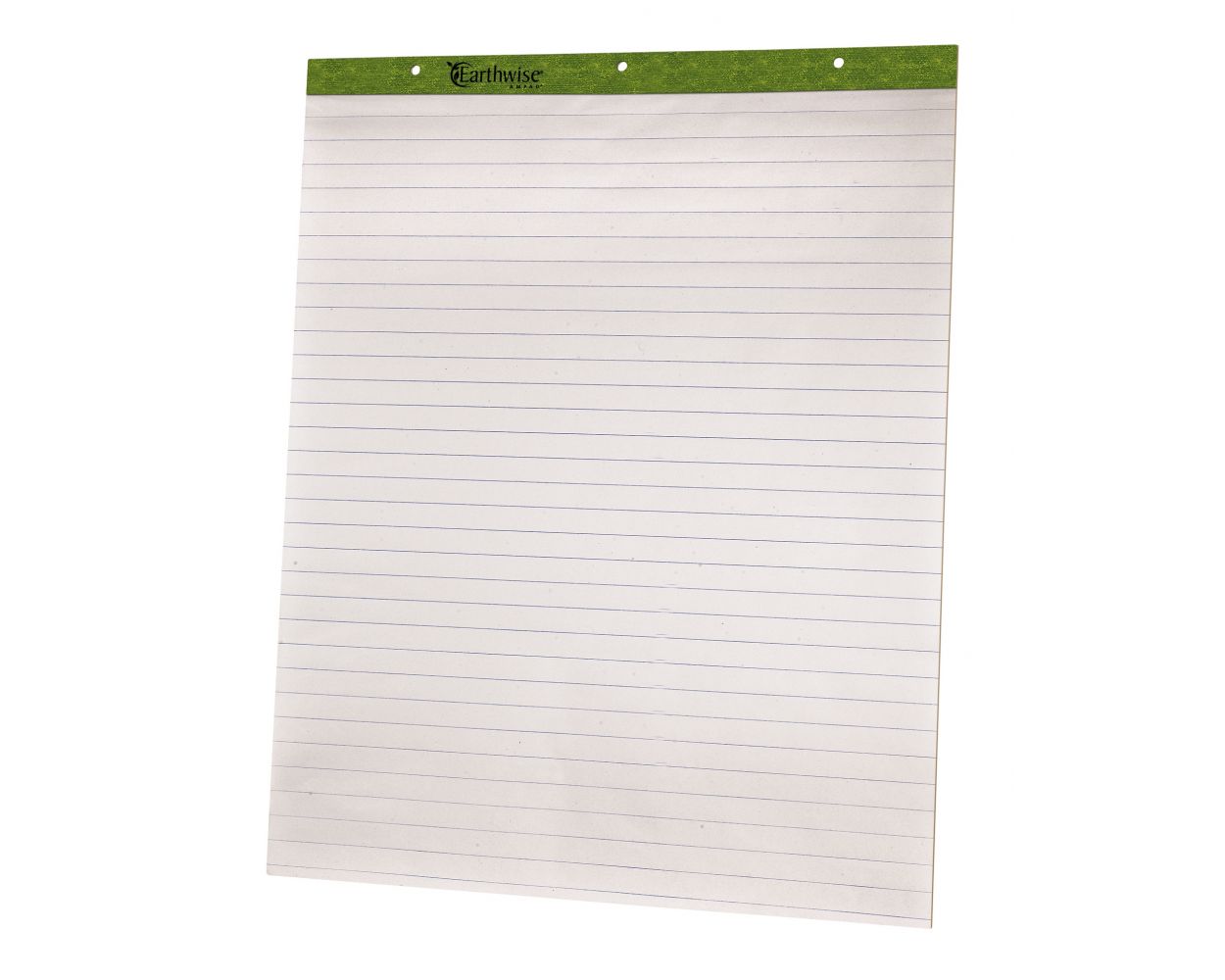 TOPS Plain Paper Easel Pads - 50 Sheets - Plain - 16 lb Basis Weight - 27  x 34 - White Paper - Perforated, Bond Paper, Leatherette Head Strip - 2 /  Carton - Servmart