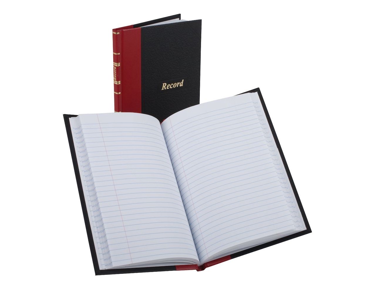 Boorum & Pease® Account Book, Gold Line Series Record-Ruled, 5" x 7-1/2", 144 Pages BOR96304EE-BULK