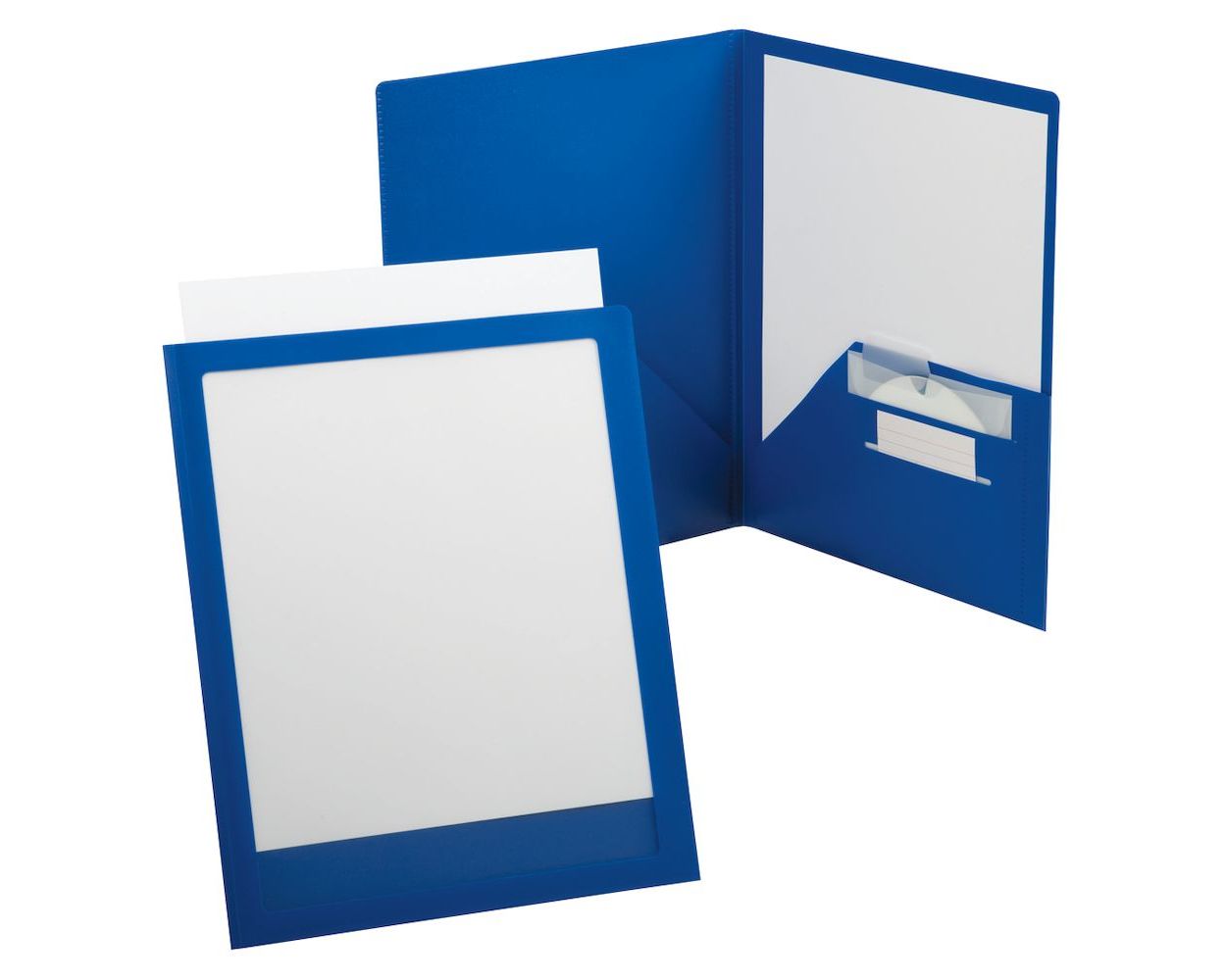 Two Pocket Folders (paper stock)
