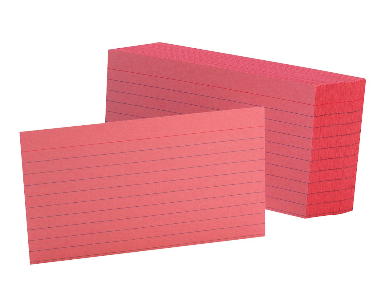 Oxford Ruled Color Index Cards 3" x 5" Canary 7321 CAN 100 Per Pack 